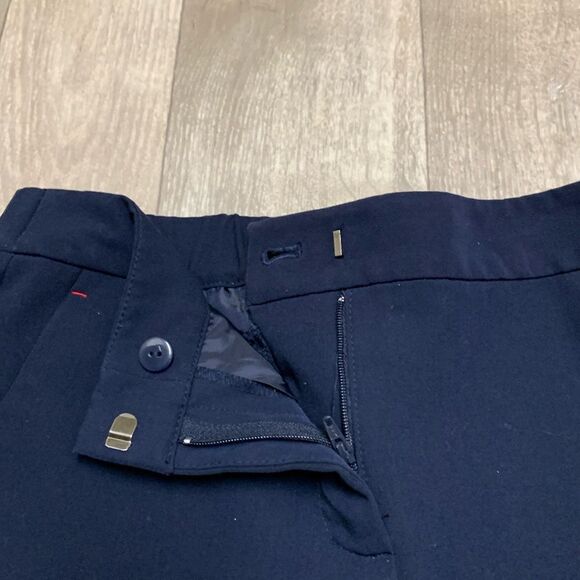 Womens Tommy Hilfiger Tapered Navy‎ Blue Work Casual Dress Pants - Picture 4 of 8